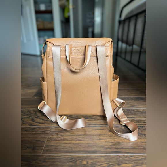 Freshly Picked Mini Classic Diaper Bag-Butterscotch - Picture 5 of 8